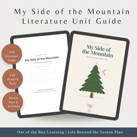 My Side of the Mountain Literature Guide & Student Workbook | Grades 4–7