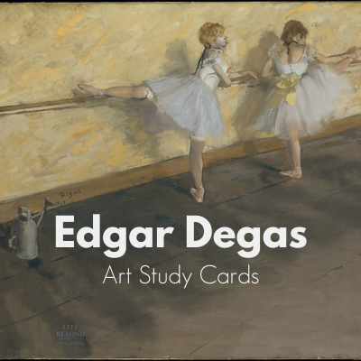Art Study Cards - Degas' Dancers