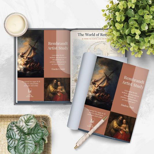 Rembrandt van Rijn Unit Study | Art, History & Worldview for Grades 3 to 8